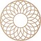 Ekena Millwork Cannes Wood Fretwork Pierced Ceiling Medallion, Alder, 22"OD x 7 1/2"ID x 3/8"T CMWP22X22X0375CNAL - alternate 5